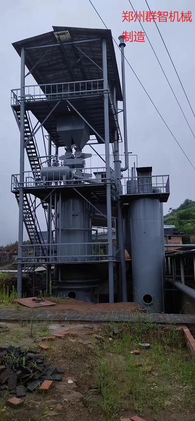  双段煤气发生炉的工作原理是什么？